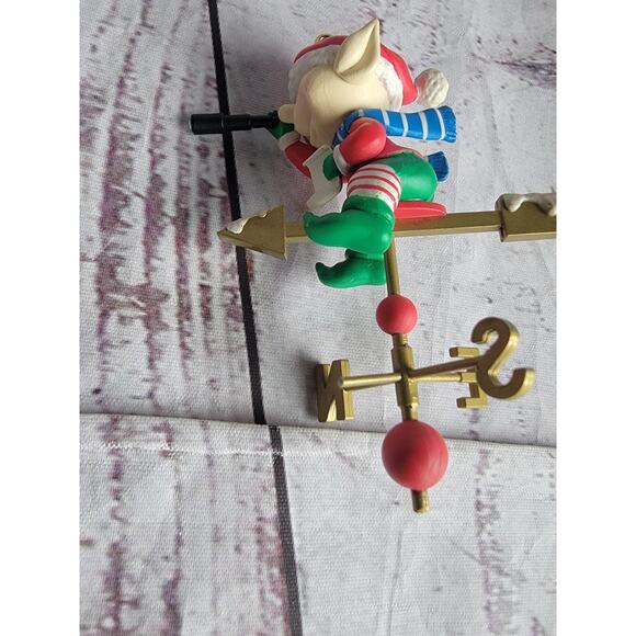 Noma Ornamotion Vintage Rotating Ornament " Weather Watch" No Plug Read - Picture 4 of 7